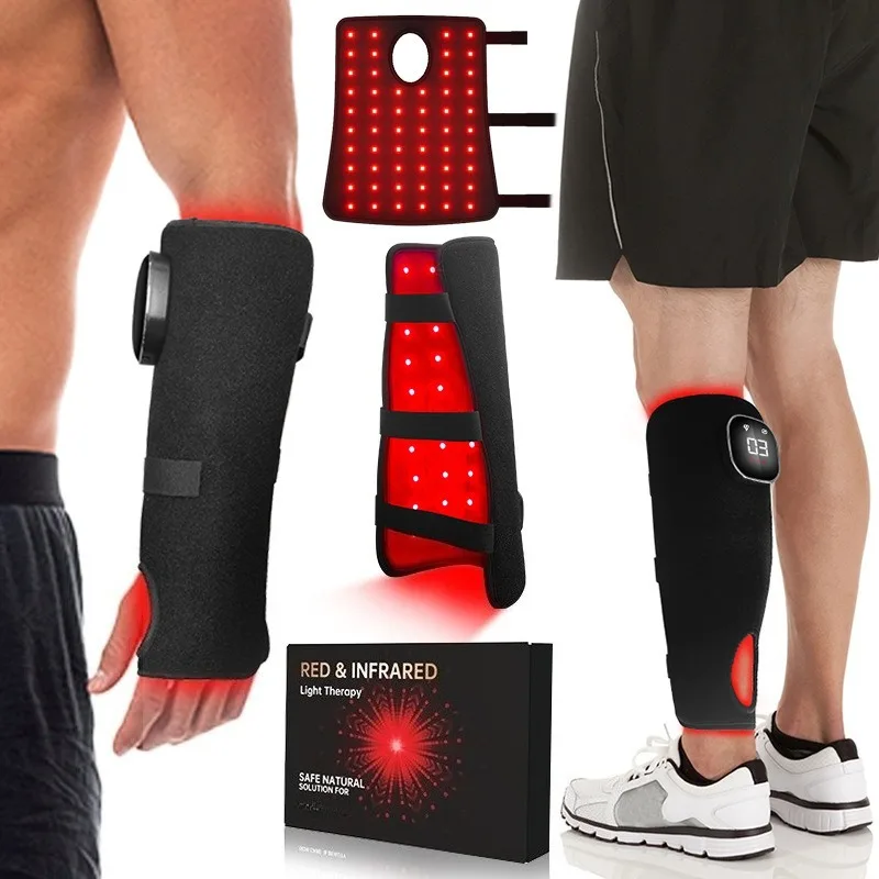 Infrared rechargeable automatic timer red light heat compress arm brace