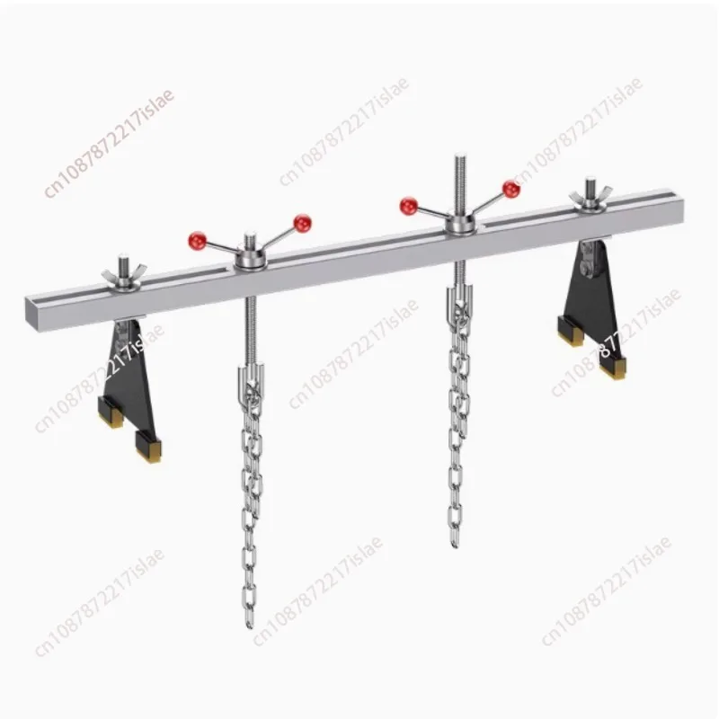 

1,5 м 1,8 м вешалка для балансировки двигателя, подставка для ремонта коробки передач, крестовая вешалка для капитального ремонта двигателя с откидной рамой