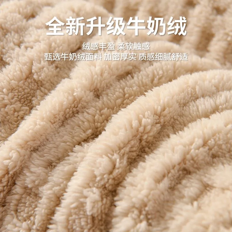 Autumn winter thickened milk fiber mattress for home bedroom soft tatami dormitory student mattress, rental mattress with fleece