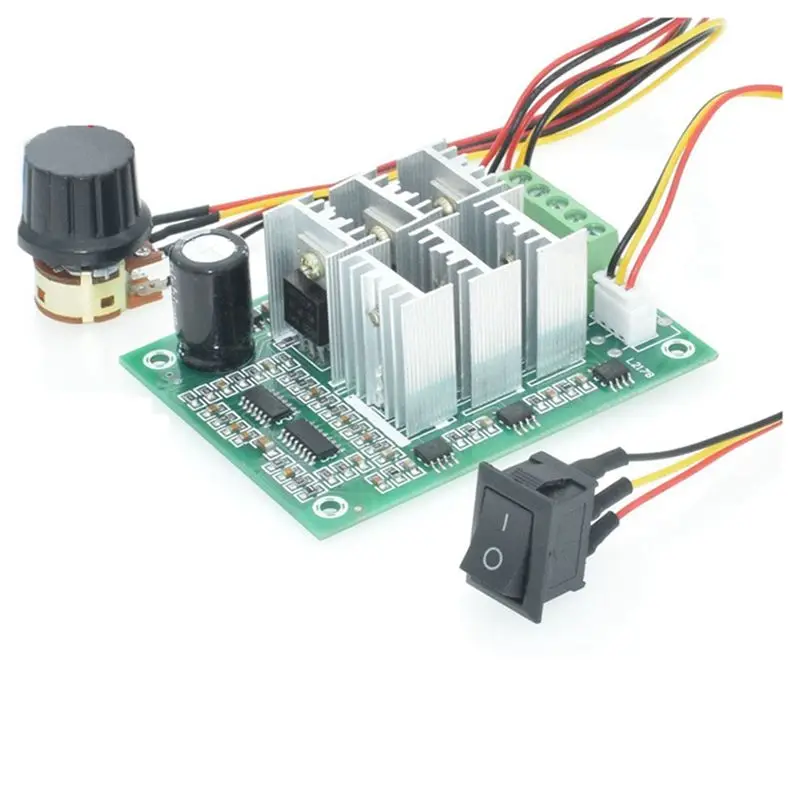 

A89X DC 5-36В Регулятор скорости двигателя PWM, контроллер скорости, переключатель, модуль управления током 15А, регулятор напряжения
