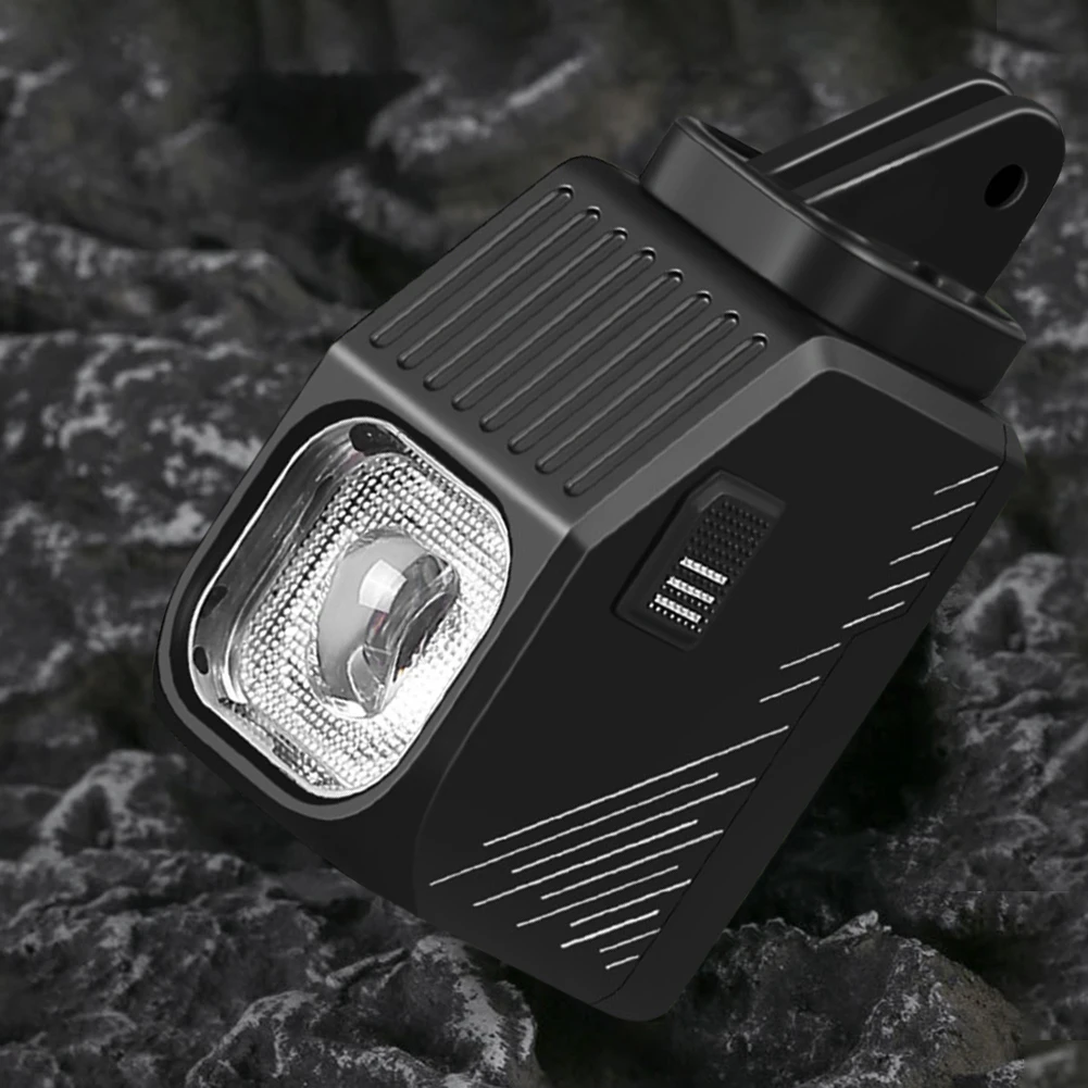 LED الدراجة الجبهة ضوء التحكم عن بعد دراجة معلقة ضوء نوع C USB قابلة للشحن السوبر مشرق الدراجة العلوي لركوب الليل