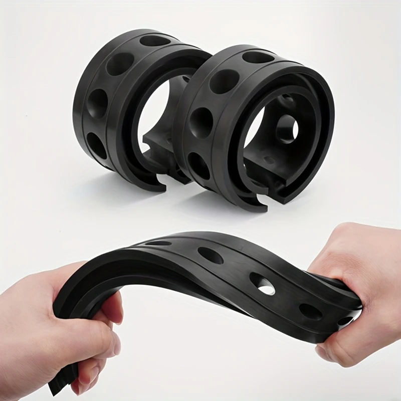 Super Sale 2pcs Universal Motors Rubber Shock Absorbers, Automotive Springs, Chassis Noise Reduction, and Suspensioncushion Pad