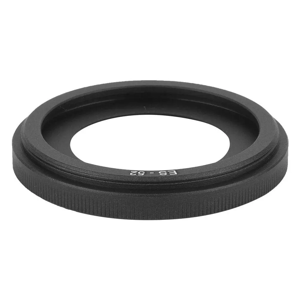 2023 New Lens Hood Sunshade ES-52 ES52 for EF40mm f/2.8 100D Cameras Blocker Reduce Reflections- 52mm image 6