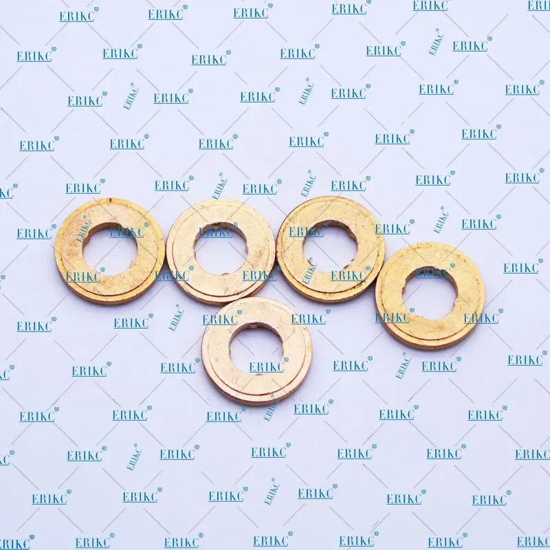 4PCS 9001-850C Injector Washer Shims Copper Rings Gasket 9001 850C 9001850C Thickness 7.1*15*3 3mm for Delphi EJBR04501D