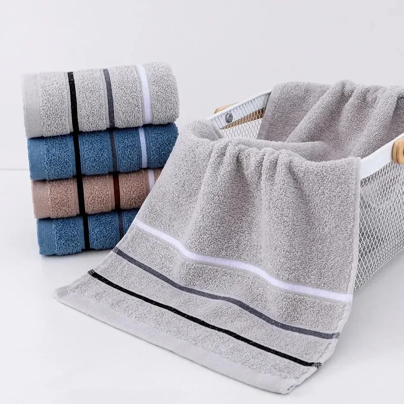 Various Colors Plush Cotton Towel Set - Perfect for both adults and young people for home use or camping，Makes a great gift for image 6