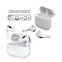 Airs Pro 2 auriculares inalámbricos Bluetooth TWS AirPods falsos 4 con estuche de carga auriculares ANC para todos los teléfonos inteligentes