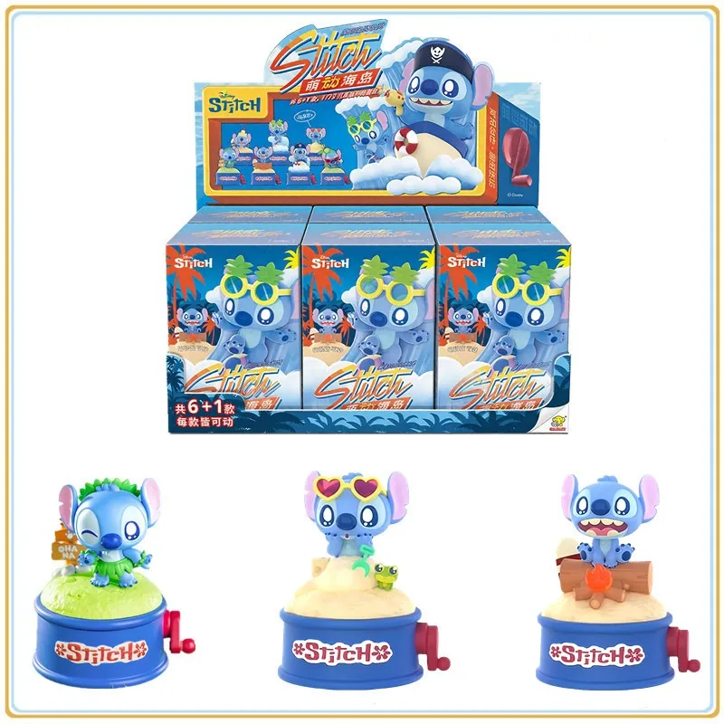 

Оригинальный Disney Interstellar Baby Stitch Moe Island Series слепая коробка модный настольный орнамент ручной работы модная игрушка детский подарок