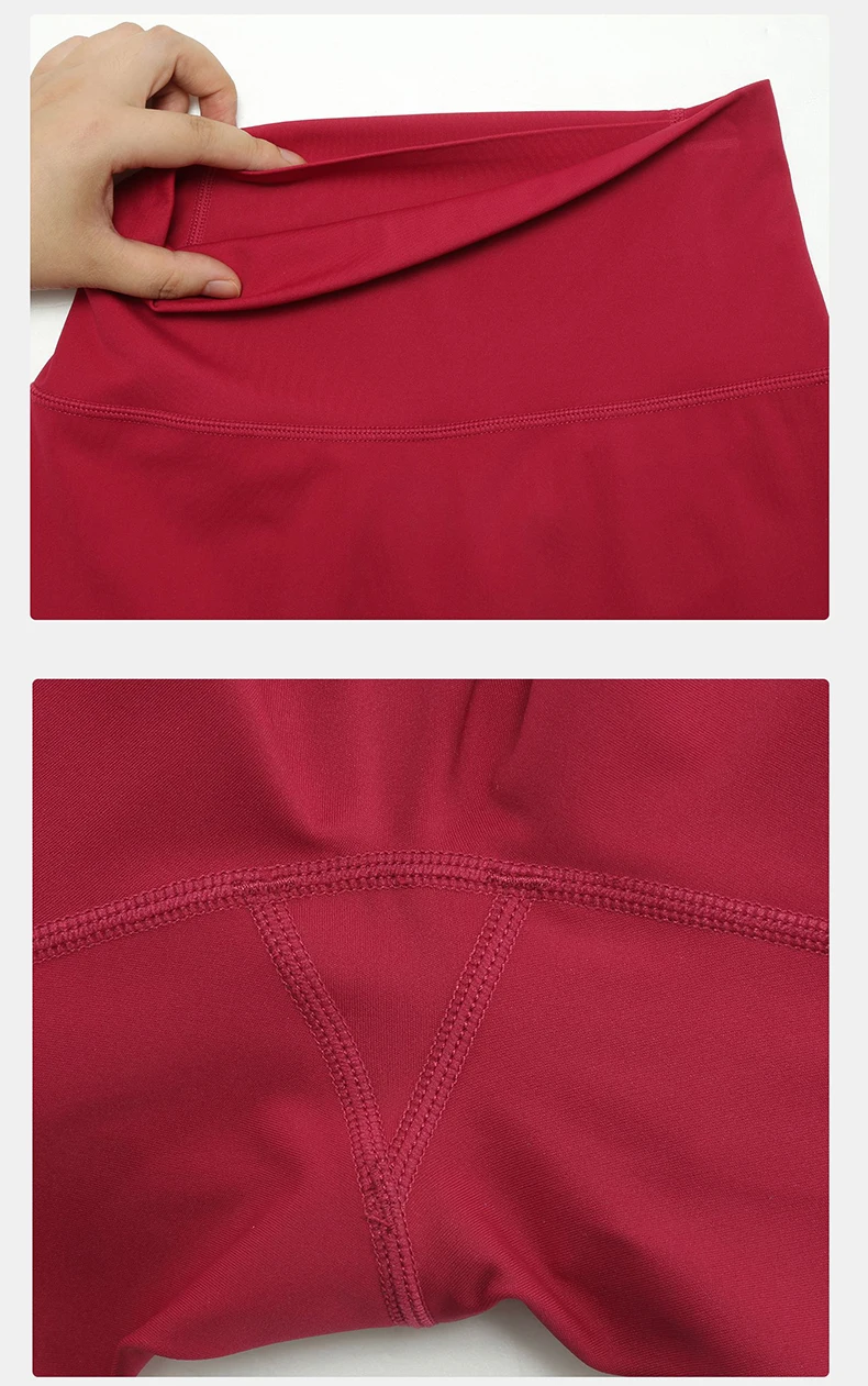 Zweiteiliges Fitness-Yoga-Set für Damen, einfarbig, dehnbar, weich, Gym-Anzug, atmungsaktiv, für Workout, Laufen, Sportbekleidung, Damenbekleidung – Detail 26