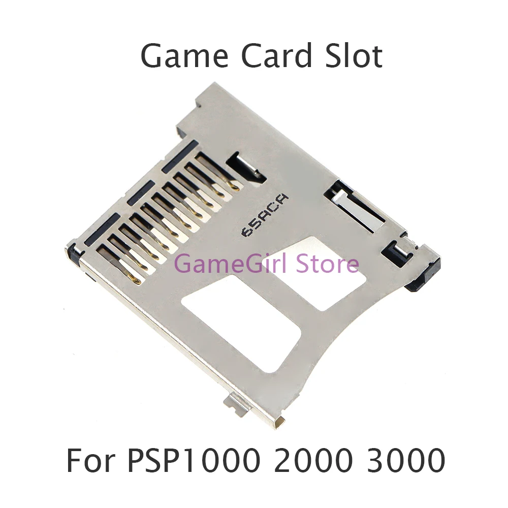 1pc Game Memory Card Slot Reader Holder Socket for PSP1000 PSP2000 PSP3000 PSP 1000 2000 3000 Repair Replacement Parts