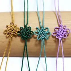 100PCS Mini Chinese Knot Creative Bookmarks Daily Household Tassel Pendant