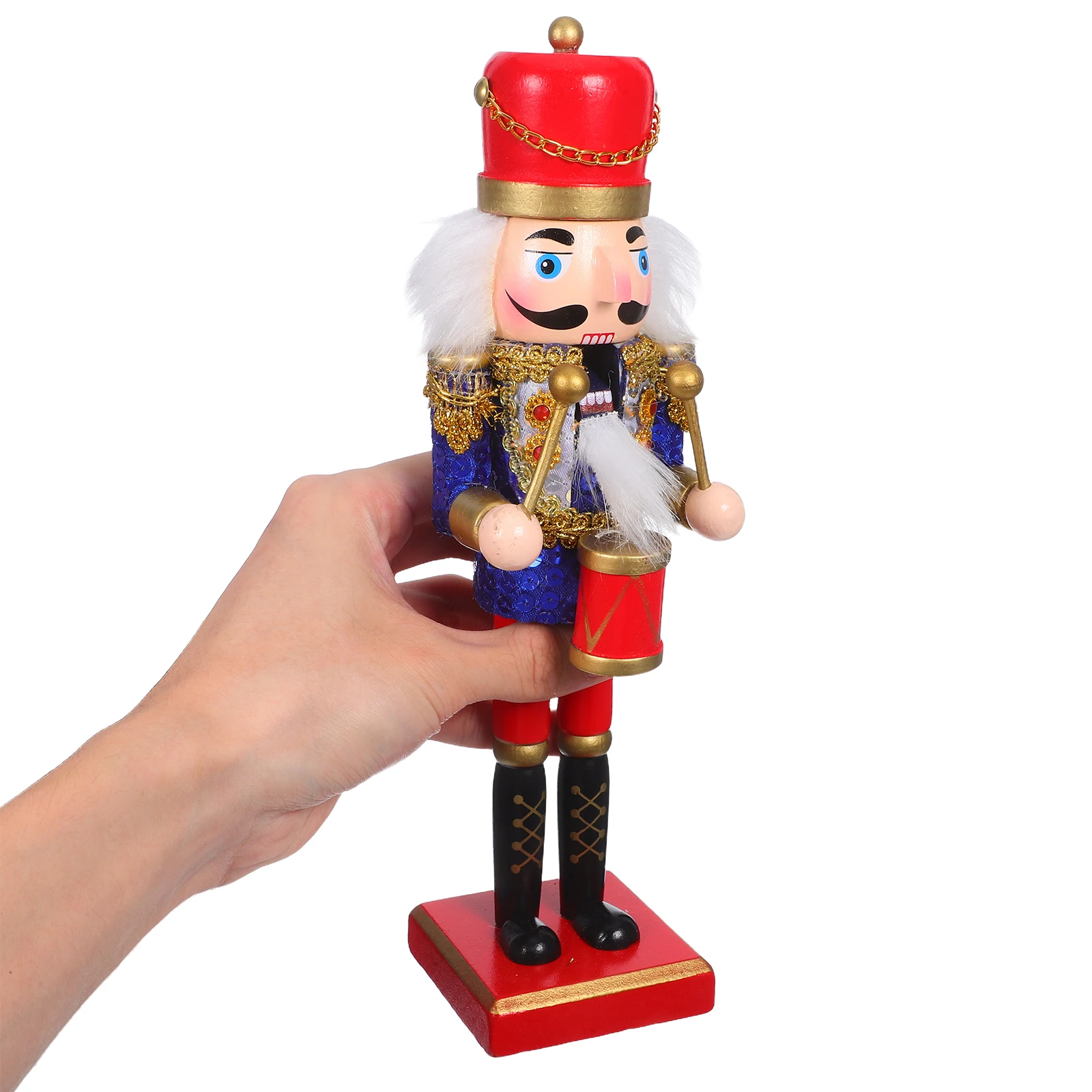 

Nutcracker Soldier Christmas Table Decoration Puppet Tree Statue Walnut Decorations