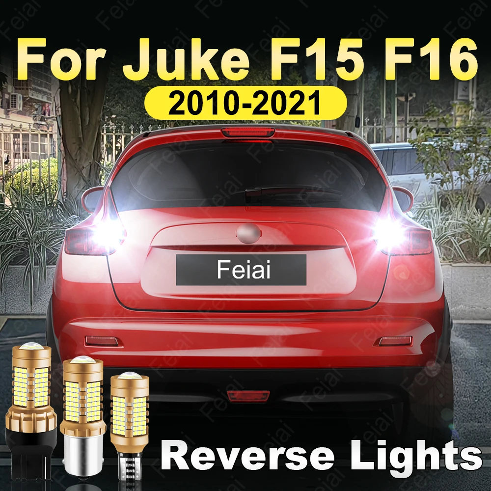 أضواء LED عكسية لنيسان جوك F15 2010 2011 2012 2013 2014 2015 2016 2017 2018 F16 2019 2020 2021 Juke ضبط الملحقات