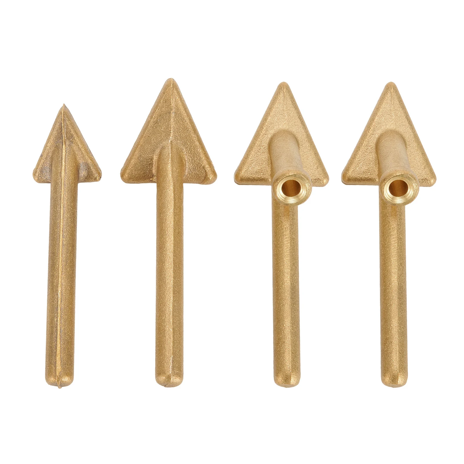 4PCS Triangular Soldering Iron Tips Plastic Repair Smoothing Head For 80 Watt Iron Plastic Welding TPO TEO PP Auto Bumper