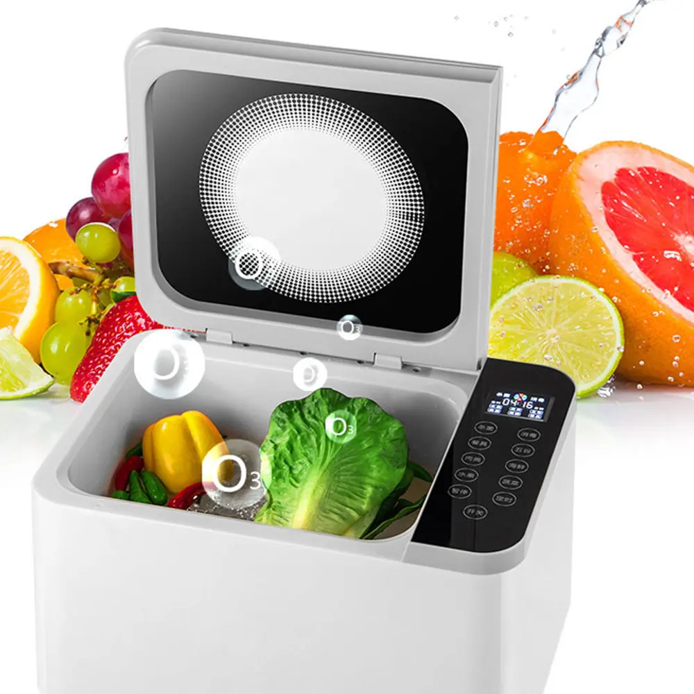 가정용 과일 소독 세탁기 요리 세탁기 자동 야채 과일 소독 기계 야채 세탁기
