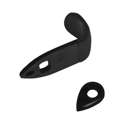 Black Saxophone Thumb Hook Rest Support Cushion Thumb Hook for Tenor Saxophone Woodwind Sax Accessories