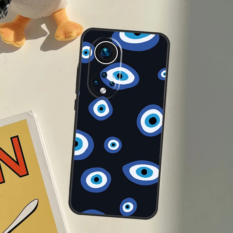 Nazar Boncuğu Evil eye For Huawei P20 Lite P30 P40 Pro Nova 9 Nova 5T P Smart 2019 Phone Case For Honor 50 Coque