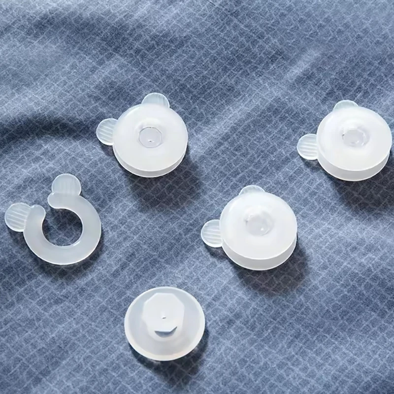 

Quilt Holder Anti Run Quilt Cover Sheet Anti Slip Clip Needleless Safety Non-Tracking Buckle Home Card Quilt Clip Curtains