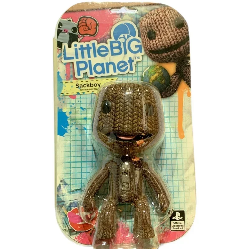 LittleBigPlanet figura de Anime alrededor de la figura de acción, juego movible articulado, marea, juego, adornos, llavero, adornos, juguetes para