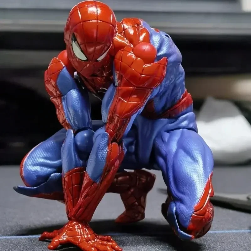 أنيمي KAIYODO الرجل العنكبوت Ver 2.0 KO عمل أرقام أطقم منمذجة دمية سطح المكتب زخرفة الديكور العصرية اللعب مفاجأة هدية الهالوين #4