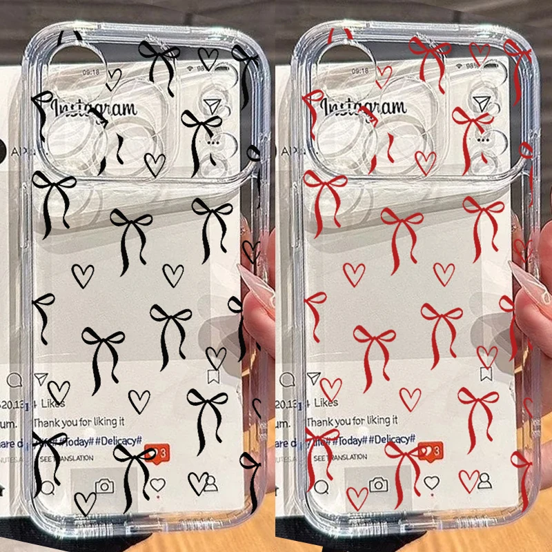 Full Screen Love Heart Phone Case For Samsung Galaxy S21 Plus Ultra Edge A04 A04E A31 A22 A51 A71 Note 20 Ultra Casing