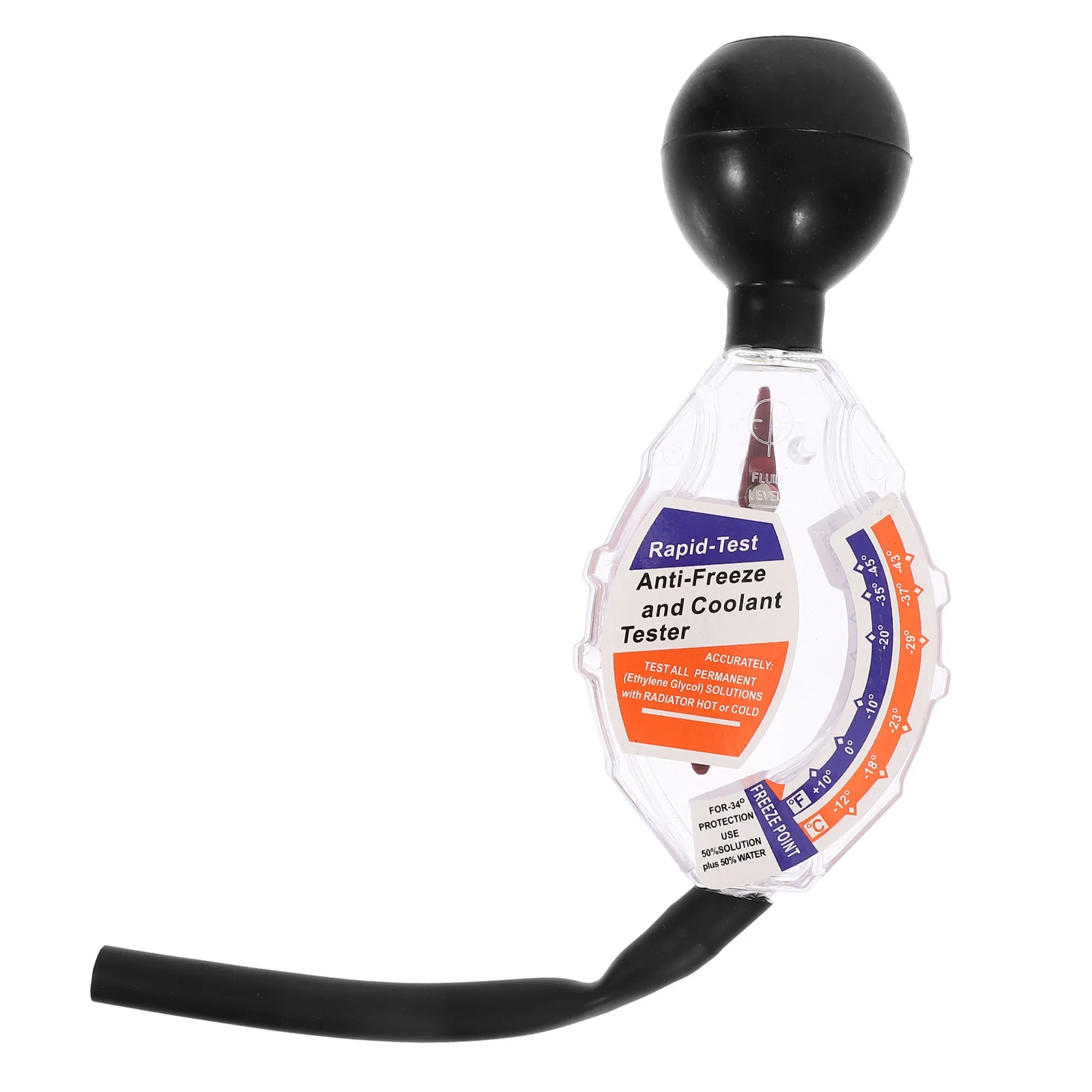 Testeur antigel à cadran, testeur de liquide de refroidissement de radiateur, outil accessoire de test antigel de voiture fiable de haute précision