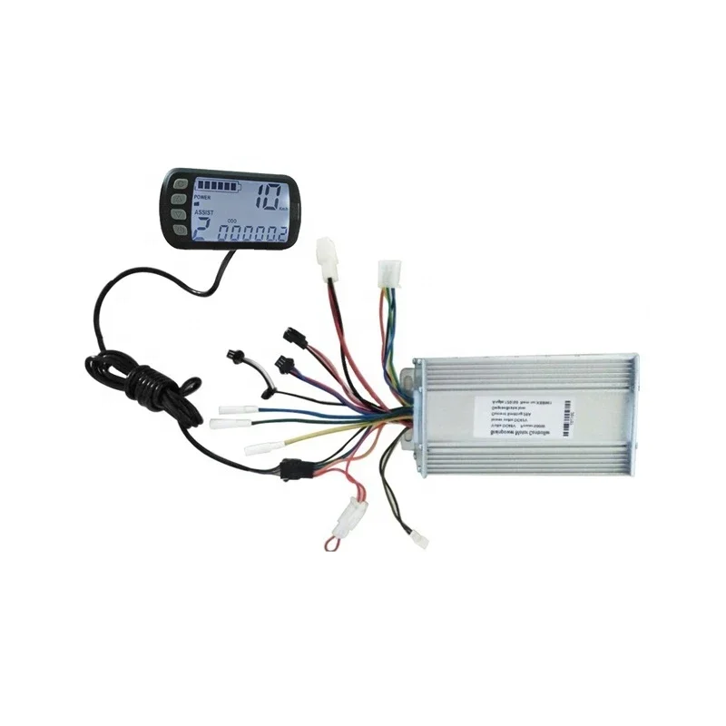 

36V 48V 24V 250W 500W 1000W Electric Bike Controller LCD Display Brushless Ebike Controller