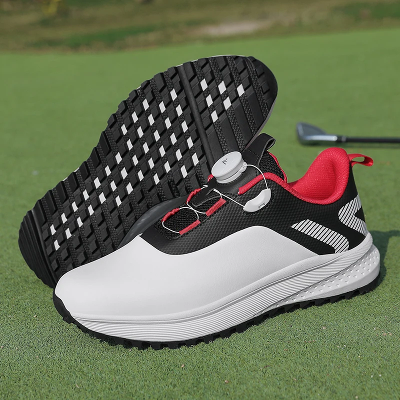 

Профессиональная обувь для тренировок по гольфу для мужчин и женщин, нескользящая спортивная обувь для тренажерного зала, дизайнерская обувь для тренировок по гольфу унисекс, резиновая спортивная обувь