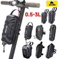 Wild Man 0.5-3L Electric Scooter Bag Waterproof For Xiaomi Rainproof Scooter Front Bag Bike Bicycle Bag Cycling Accessories