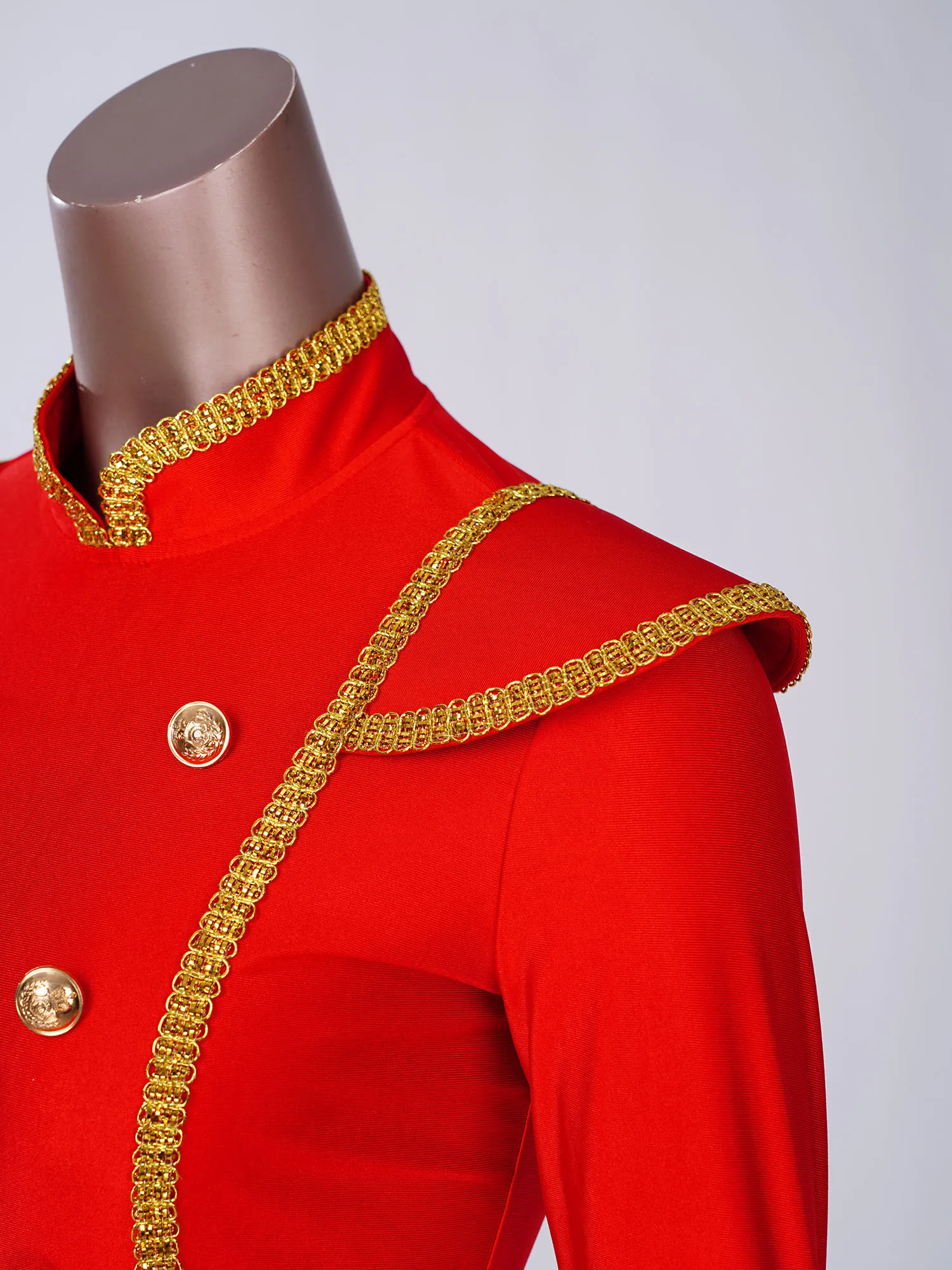 Zirkusdirektor-Cosplay-Kostüm für Damen, langärmelig, glänzende Pailletten, Quasten-Body, Karneval, Party, Rollenspiel, Overall, Clubwear – Detail 29