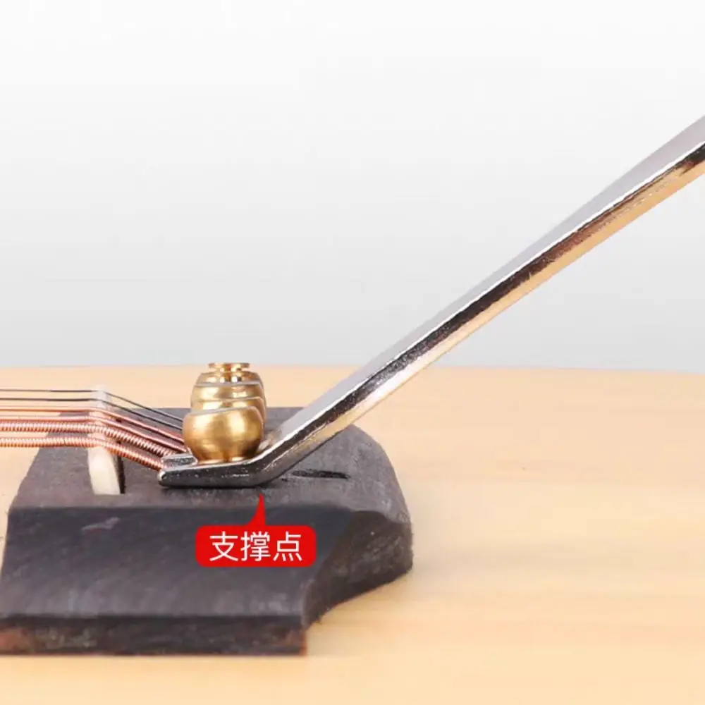 Zinc Alloy Folk Guitar Nail Puller Pulling Repair Zinc Alloy String Winder Replacement Portable Guitar Bridge Pin Remover