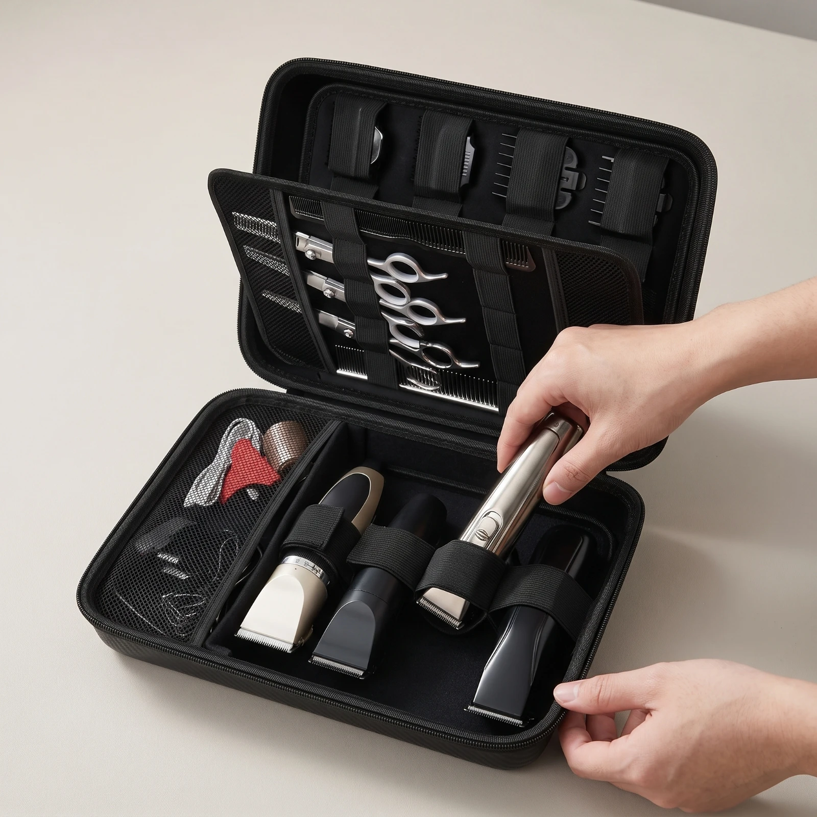 Kotak Peralatan Tukang Cukur y - Grooming Scissors ulasan dan harga