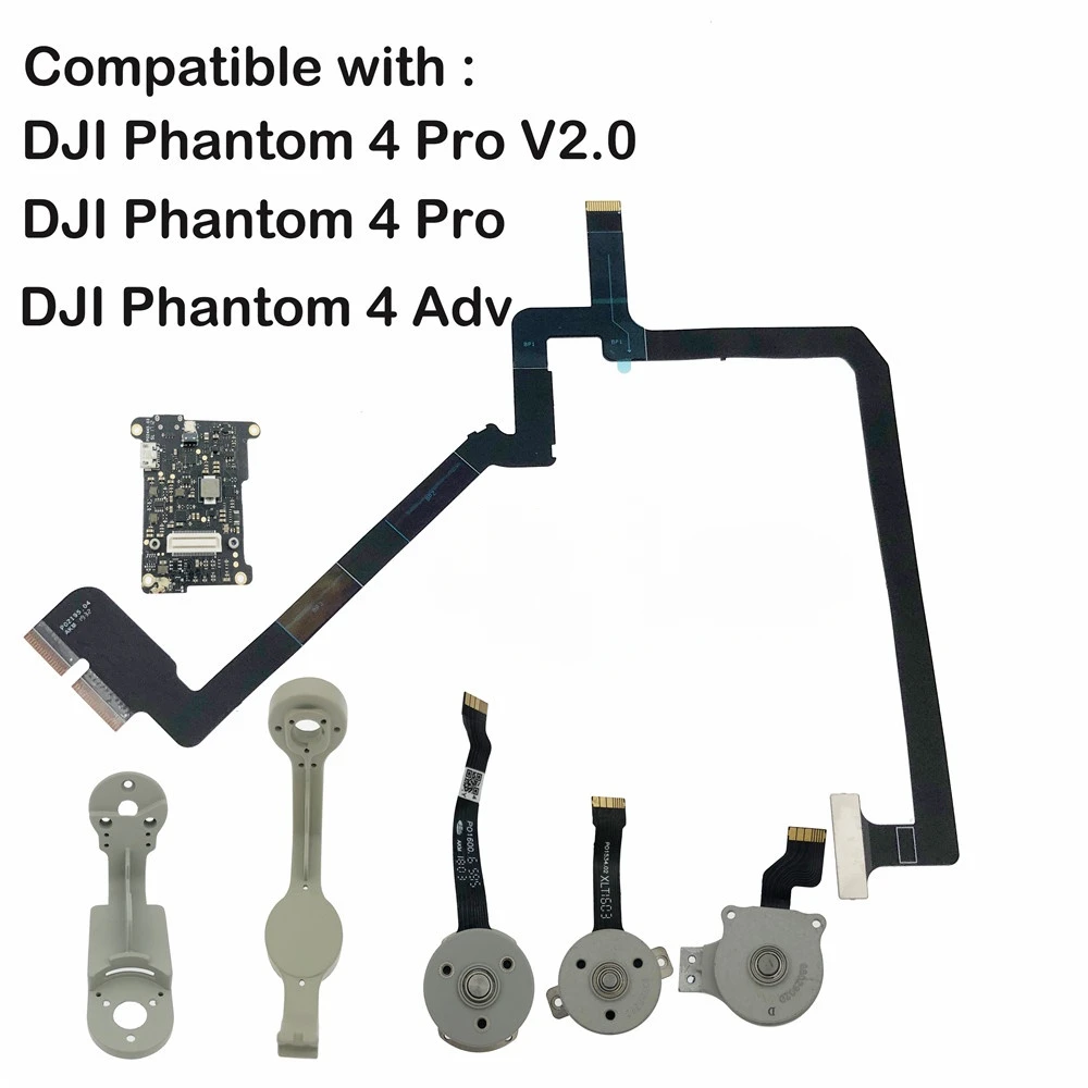 

Genuine DJI Phantom 4 Pro/Adv/V2.0 Gimbal Camera Yaw/Roll/Pitch Motor/Arm Flexible Flat Cable Camera Frame Lens Glass