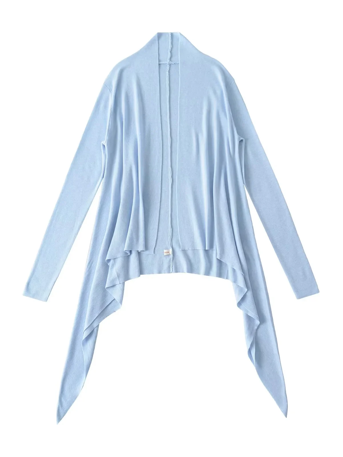 Rétro américain paresseux Sle Long Sve tricoté pull femmes ample mince été Protection solaire ouvert Cardigan automne nouveauté