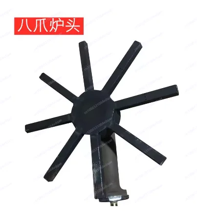 Commercial Gas Crepe Maker Round Single Head Mini Nonstick Tacos Pan Crepe Makers Machine