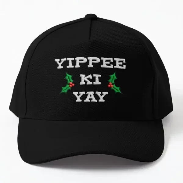 

Бейсбольная кепка Yippee Ki Yay, шляпа от солнца, уличная женская однотонная бейсболка для мальчиков с рыбой, черная повседневная мужская бейсболка Snapback Czapka