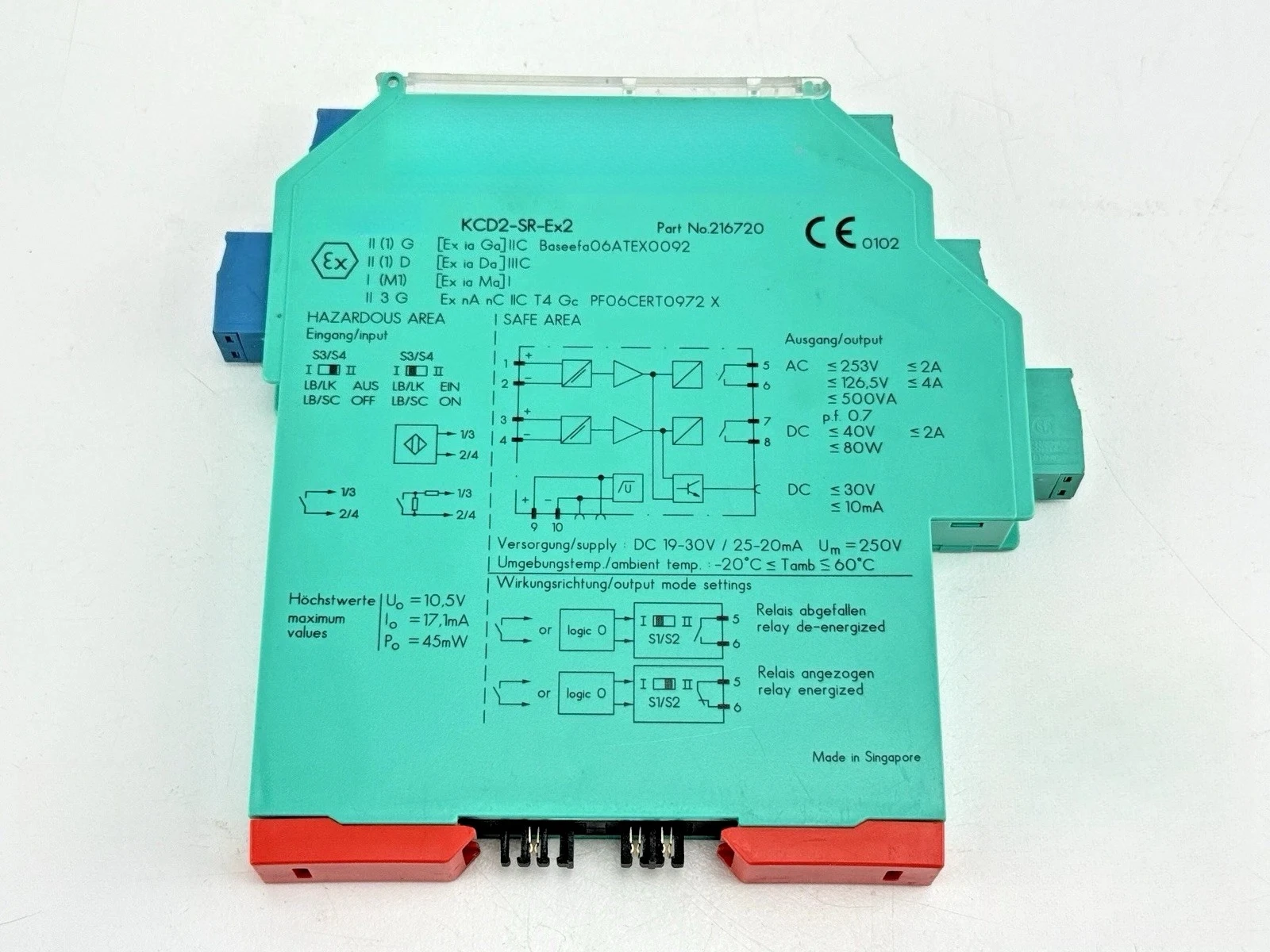 Brand New Original Safety Barrier KCD2-E2L KCD2-SR-EX2 Brand New Fast Delivery