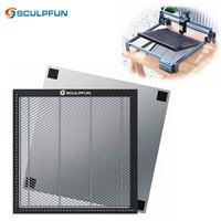 SCULPFUN Laser Engraver Honeycomb Working Table Steel Panel Board Platform for Clean Cutting Work 400x400mm Table-protecting