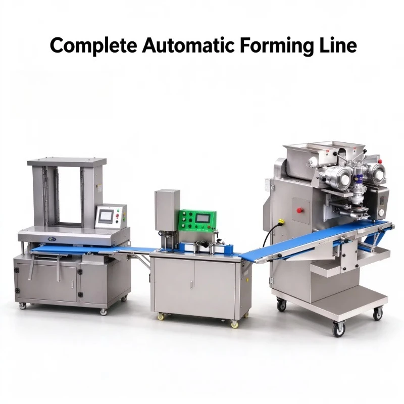 New Automatic Production Line for Maamoul and Moon Cake Making Machine with 20-100pcs/min Capacity