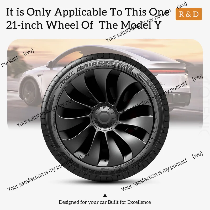 21-Inch Wheel Case for Tesla Model Y 2020-2024