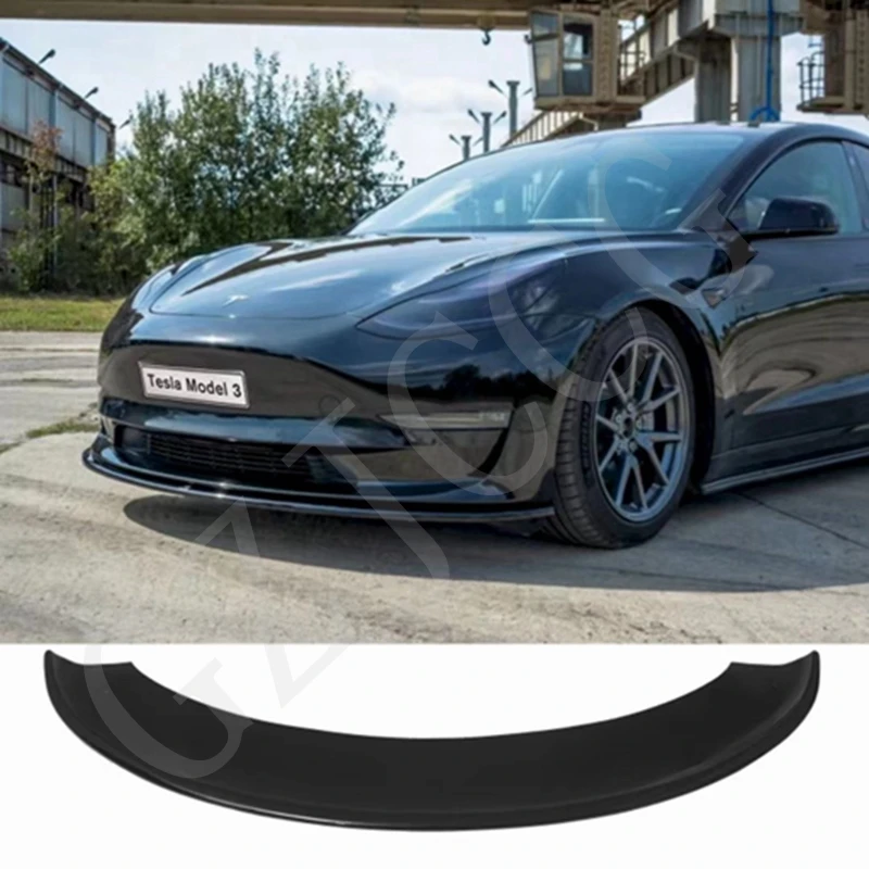 

for Tesla Model 3 2017-2020 ABS material side skirt body kit car front bumper spoiler car styling