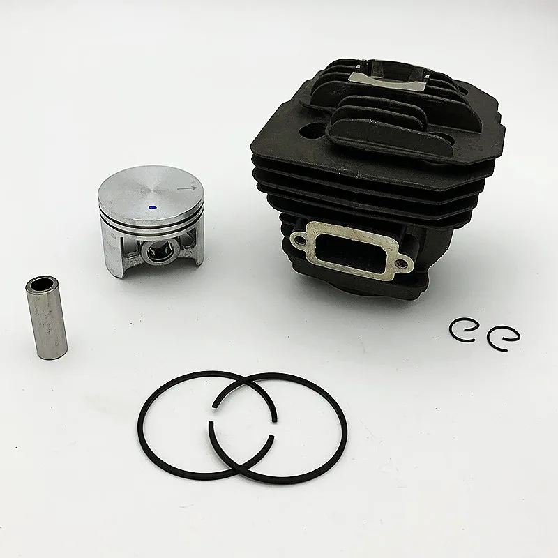 

OM956 48mm Cylinder Piston Kit For Oleo Mac 956 Efco 156 Emak 395023 Chainsaw OEM 50012095 w Ring Pin Circlips