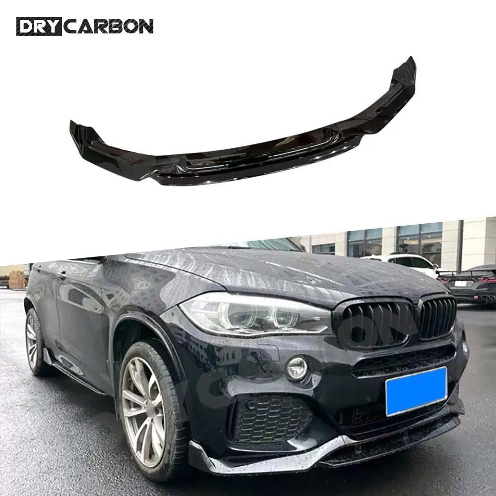 

4Pcs/Set Car Front Bumper Lip Chin Spoiler Body Kits for BMW X5 F15 M Sport 2015 2016 2017 2018 Add On Parts Accessories