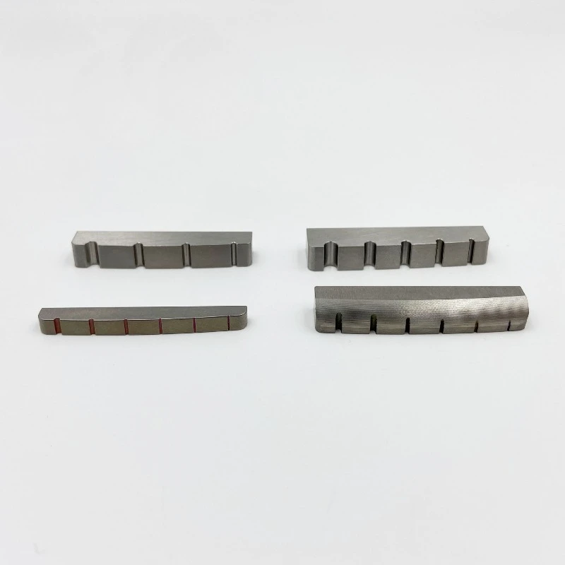 4&5 String Bass Titanium Nut, Professional Upgrade Guitar Nut for Better Sustain and Tuning Stability, Luthier Parts