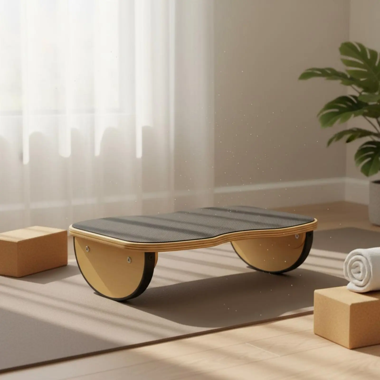 Wooden Balance Board Rocking M - огляд і ціна Balance Board Fitness