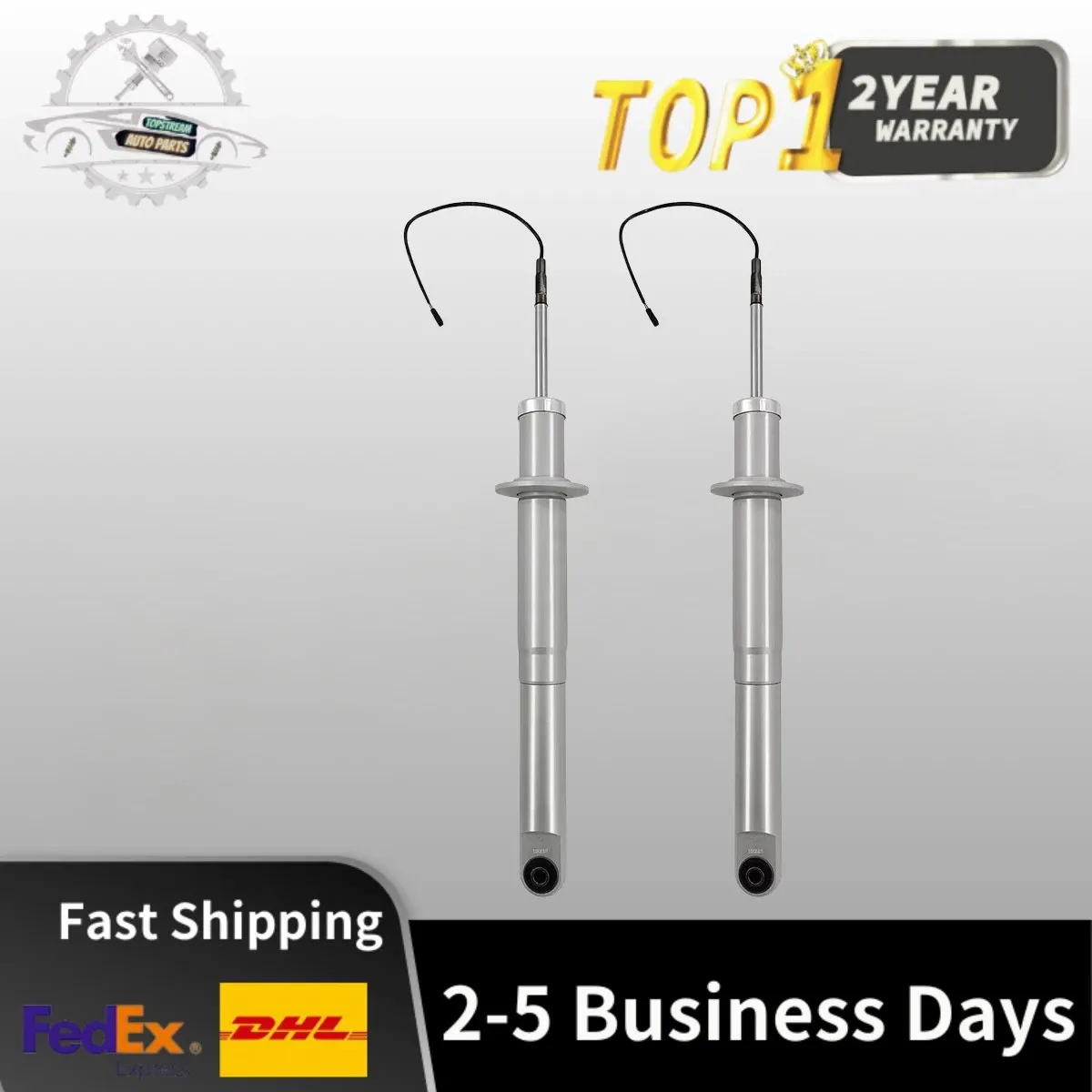 

Pair Rear Shock Absorbers Struts Fit Maserati Quattroporte M139 Sport Gt 2006-13