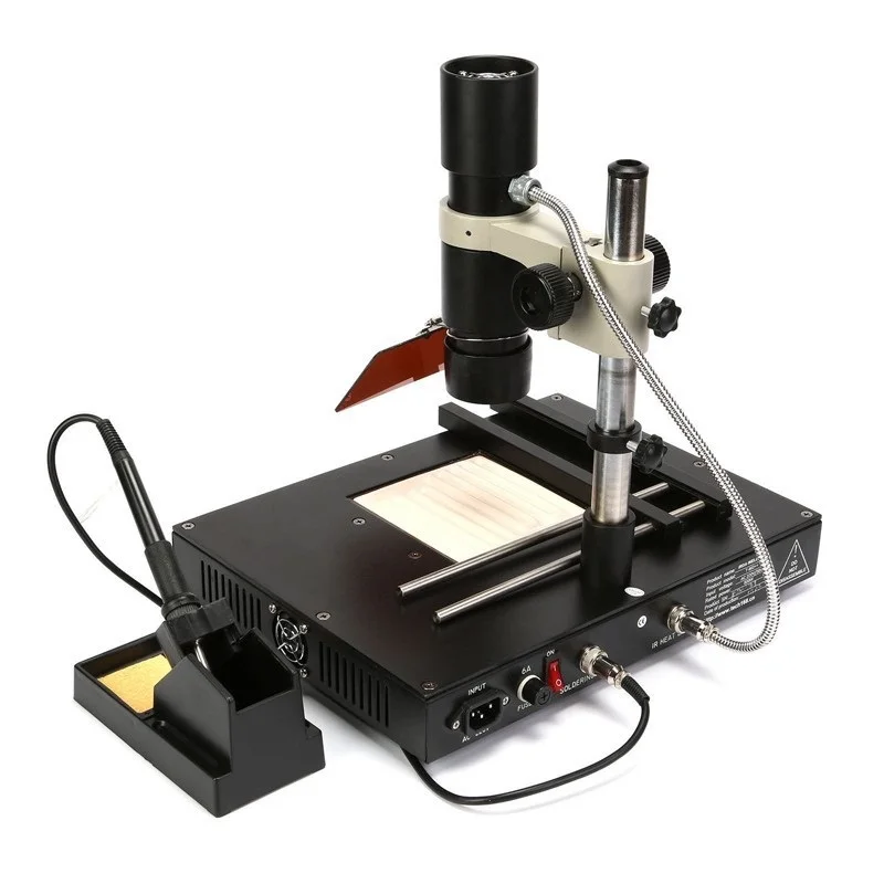 Infrared SMD Soldering Rework Station Soldering Welder Mobile Phone Motherboard Desoldering Station Maintenance