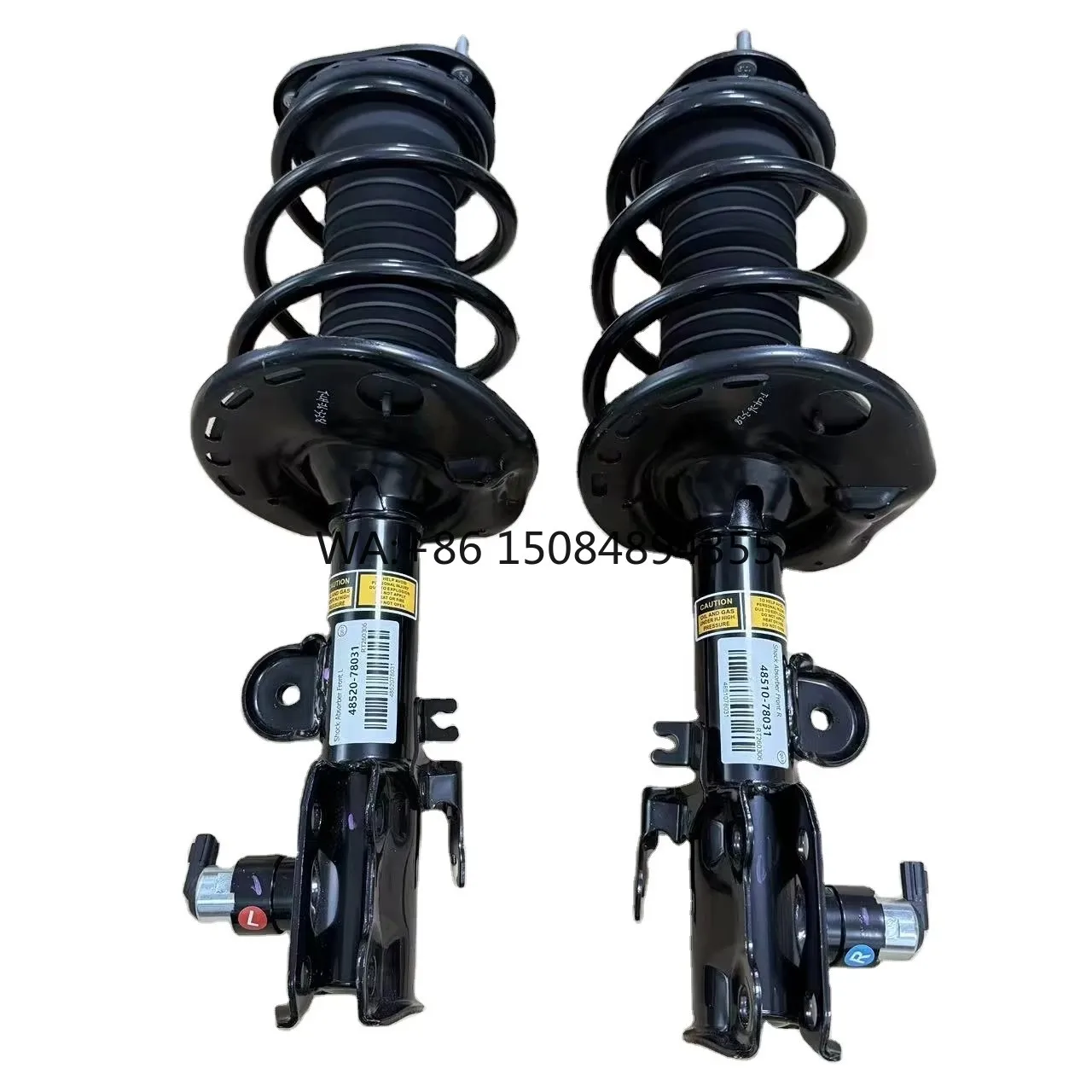 1Pair Front Air Suspension Shock Absorber for NX200 NX300 2014 2021 Car Part Shock Sturt 48520 78031 48510 78031