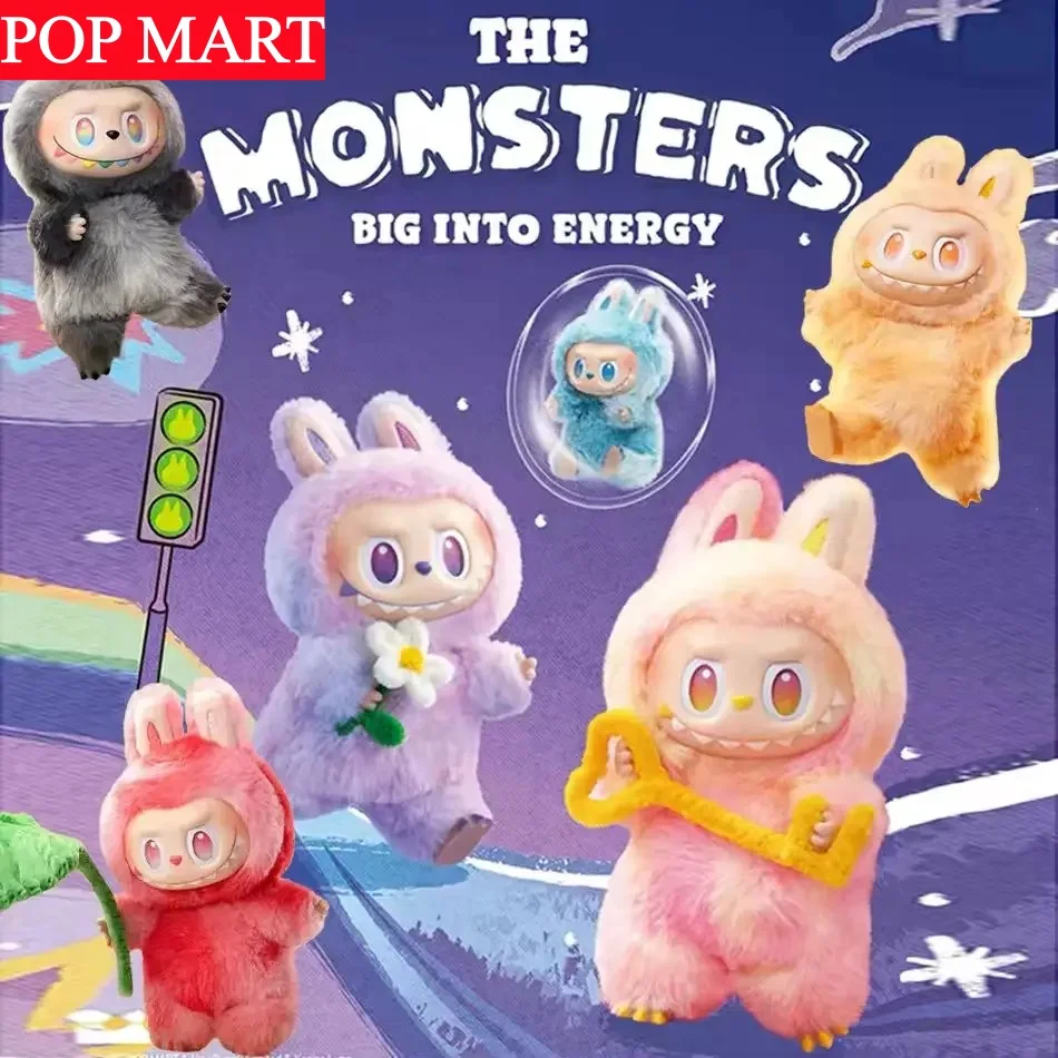 

Labubu V3 The Monsters - Big Into Energy Series | Blind Box Vinyl Plush Doll Toys Gift Originals Mystery Box 6pcs Set Pack