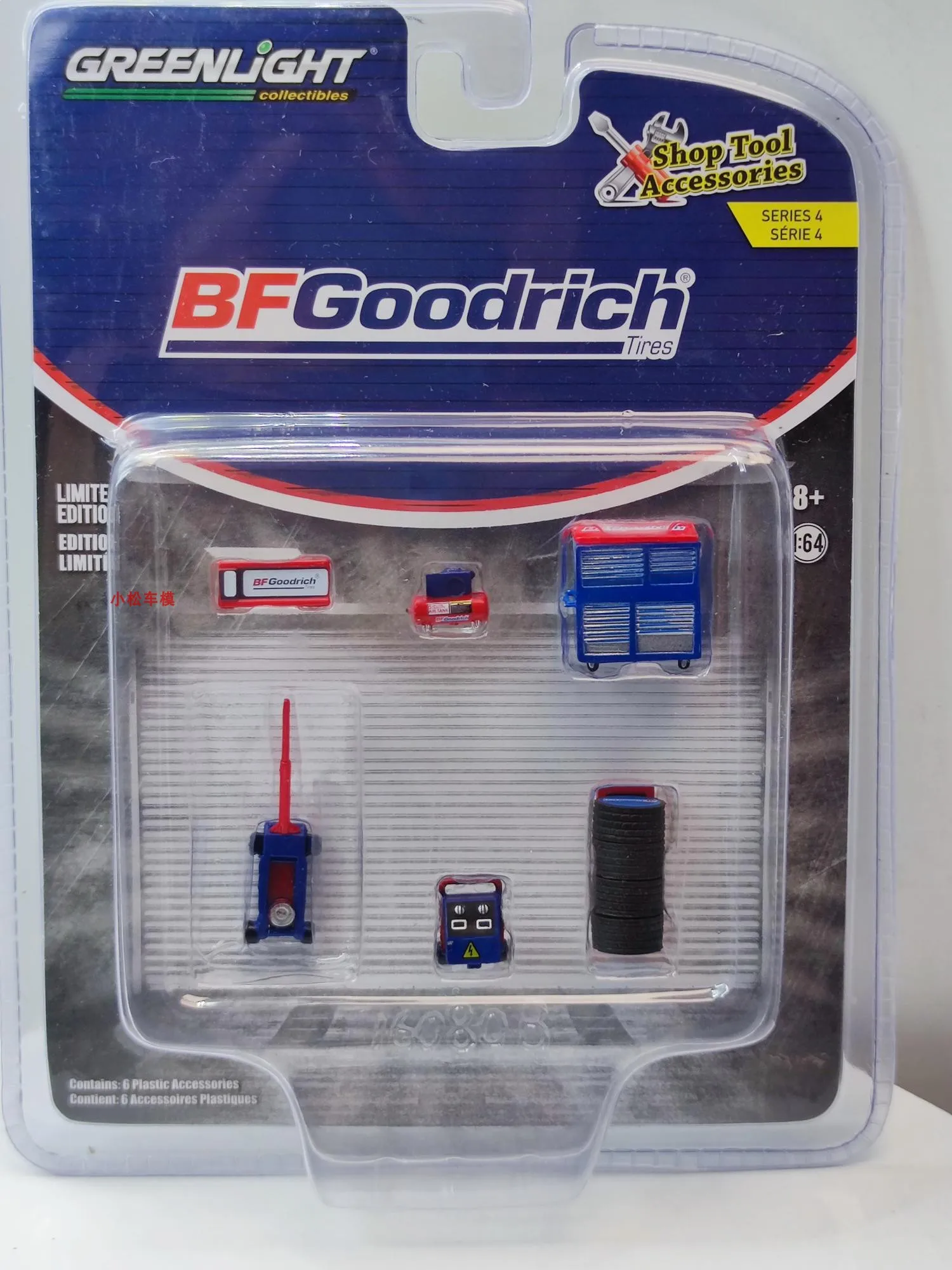 

1:64 магазин инструментов серии BFGoodrich сплав Коллекционная игрушка подарочный орнамент