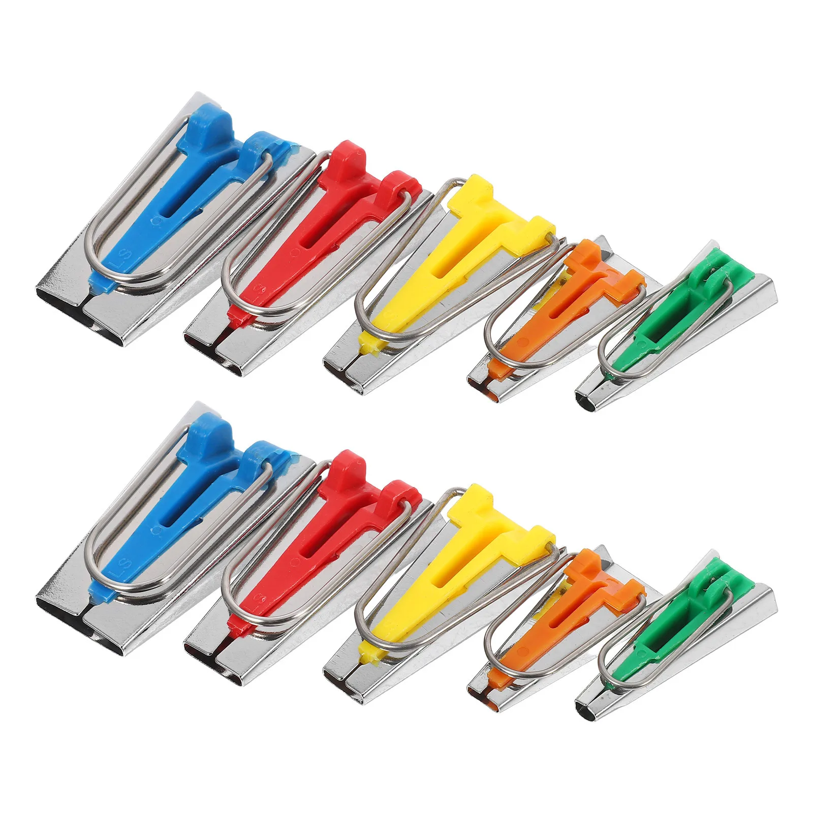 

10Pcs Bias Binding Tool Set Precision Fabric Tape Maker Sewing Quilting Hemming Dressmaking DIY Crafts Fabric Bias Tape Tool